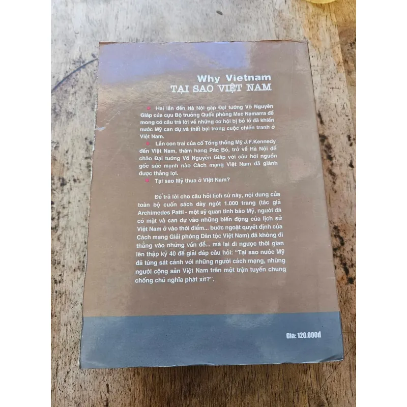 Tại sao Việt Nam - Why Việt Nam tác giả cựu thiếu tá tình báo Mỹ 759602