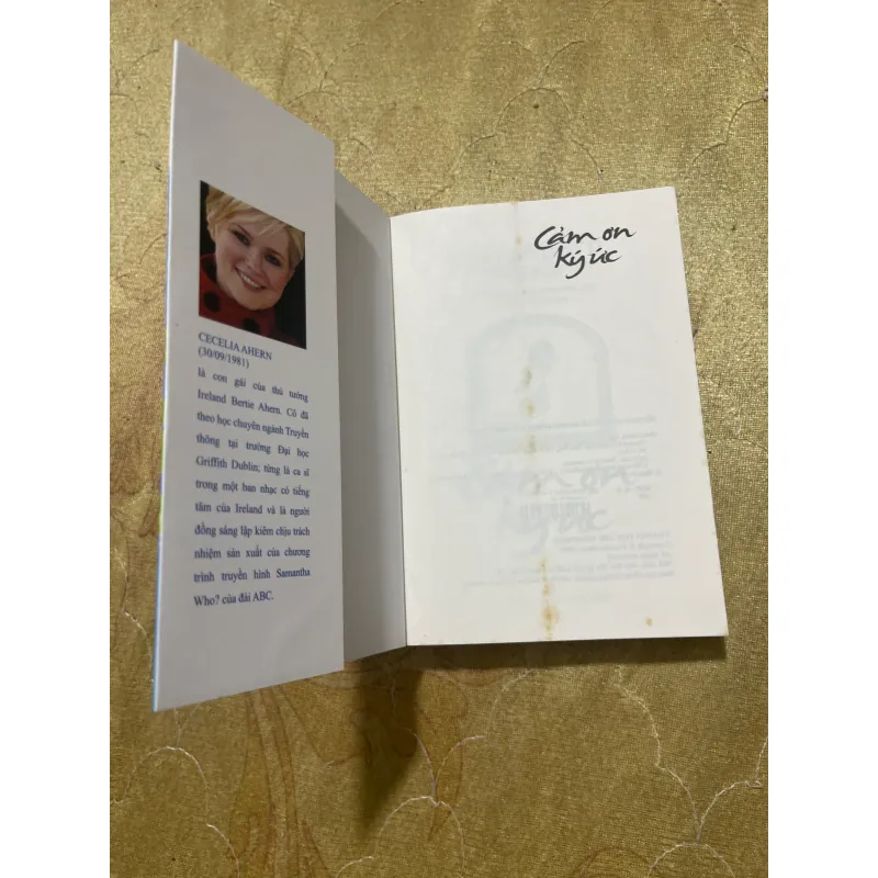 CẢM ƠN KÝ ỨC- CECELIA AHERN 726875