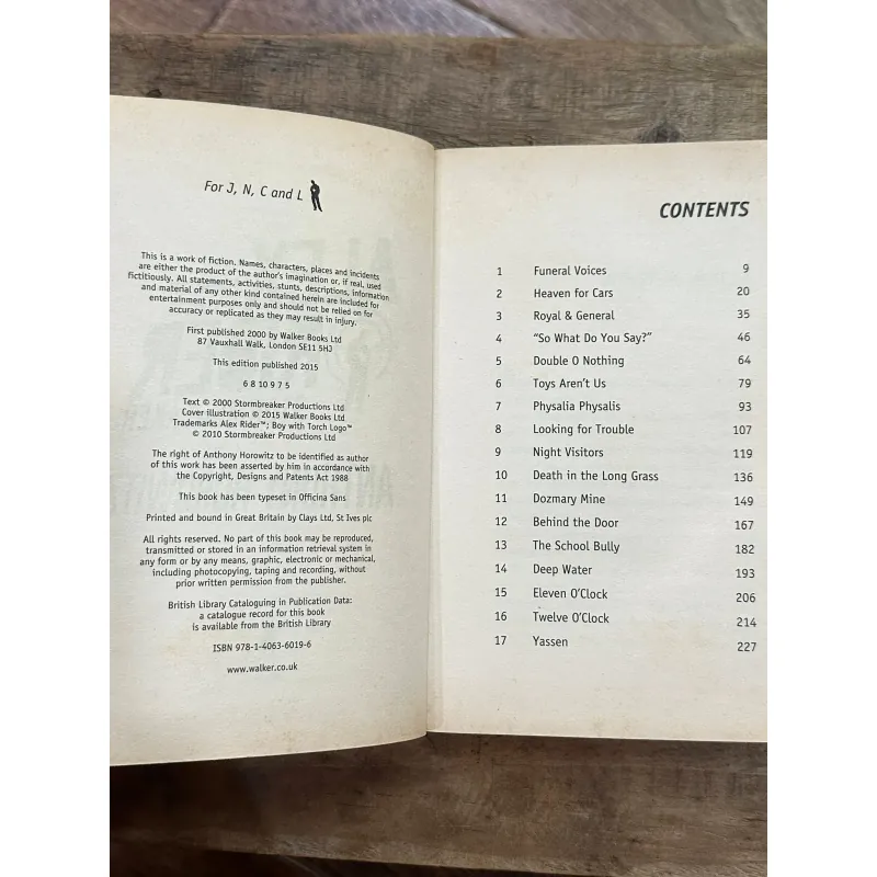 Alex Rider - Stormbreaker - Anthony Horowitz 728437