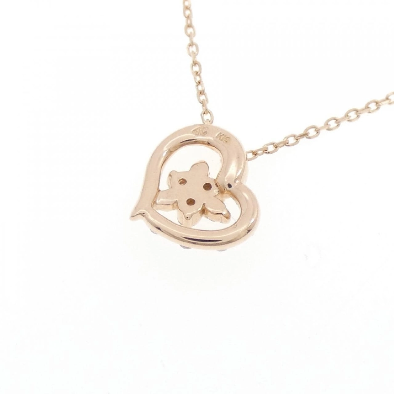 Dây chuyền kim cương hình trái tim 4゜C - Hàng hiệu Authentic 844491