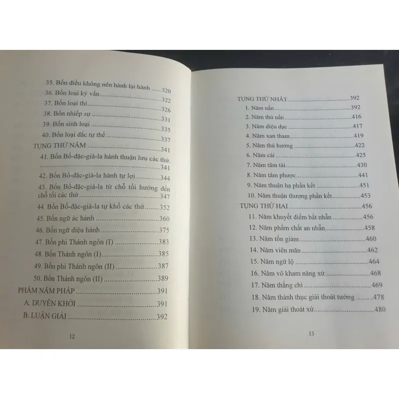 A-Ti-Đạt-Ma Tập Dị Môn Túc Luận - Phước Nguyên mới 80% 698187