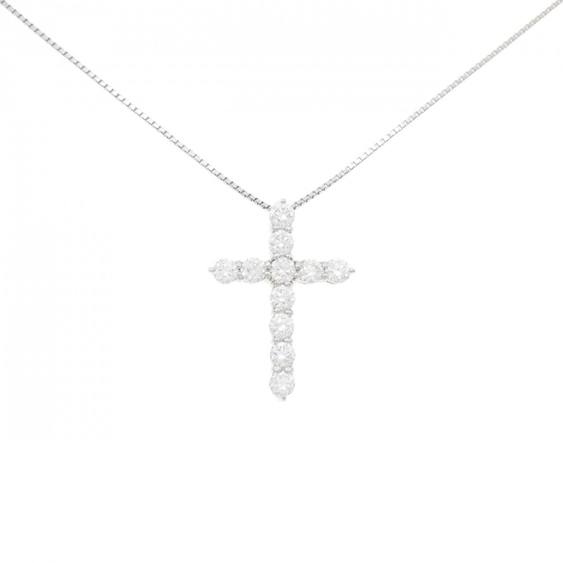 Dây chuyền kim cương PT900/PT850 1.506CT E VS1-SI2 EXT-GOOD - Hàng hiệu Chính hãng 874421