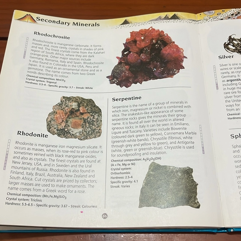 PICTURE BOOK Rocks & minerals 536494