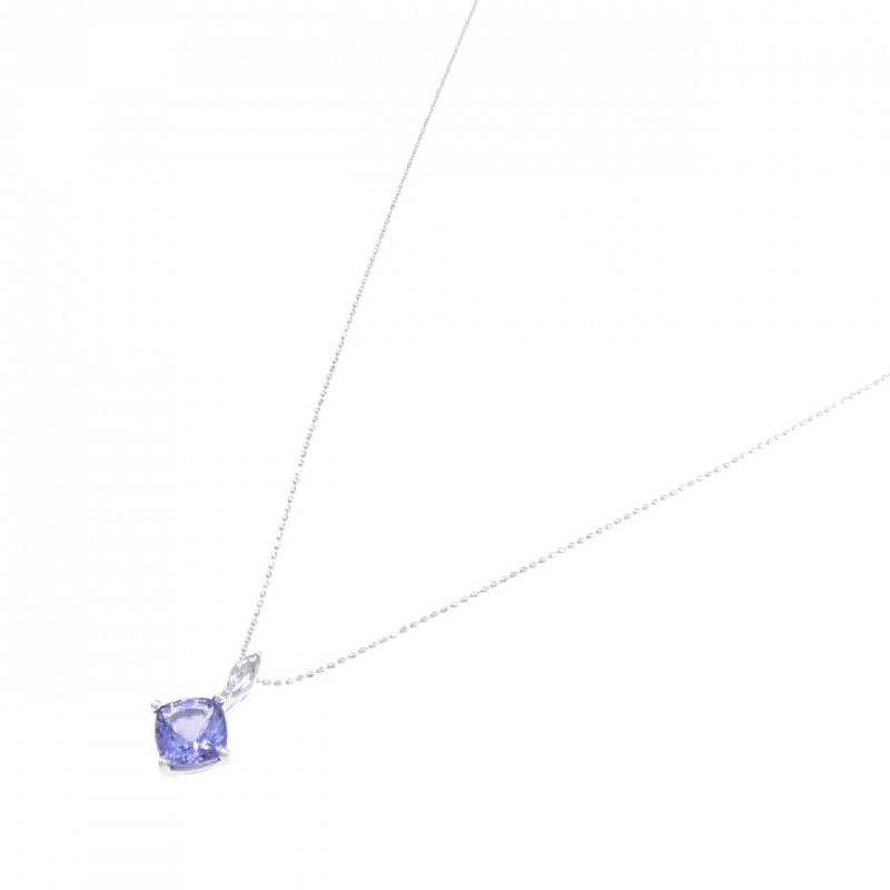 K18WG Mặt dây chuyền Tanzanite 0.90CT - Hàng hiệu Chính hãng 857511