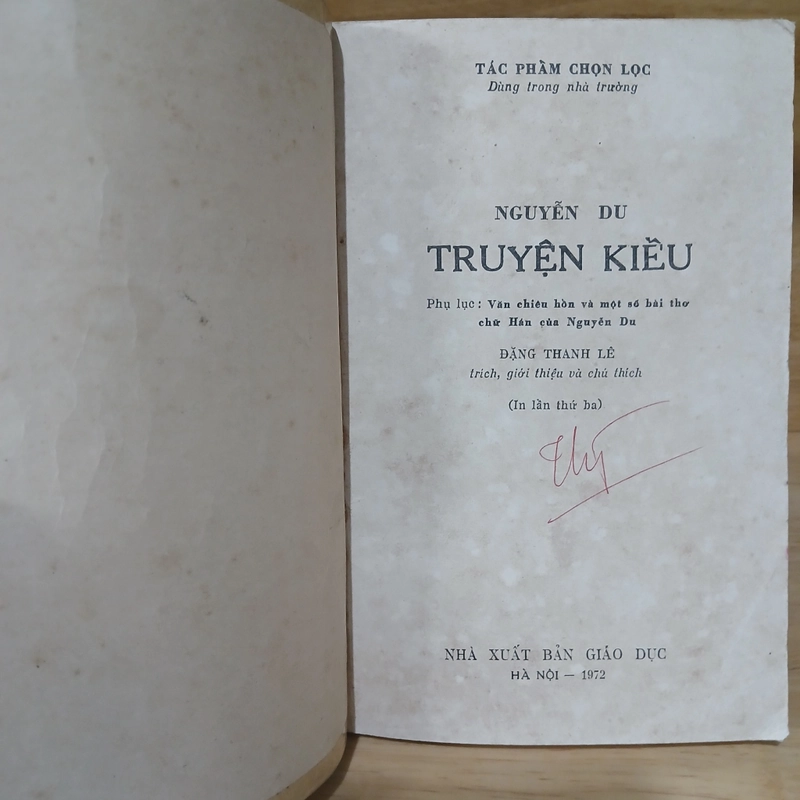 Truyện Kiều (Xb 1972) - Nguyễn Du 470542