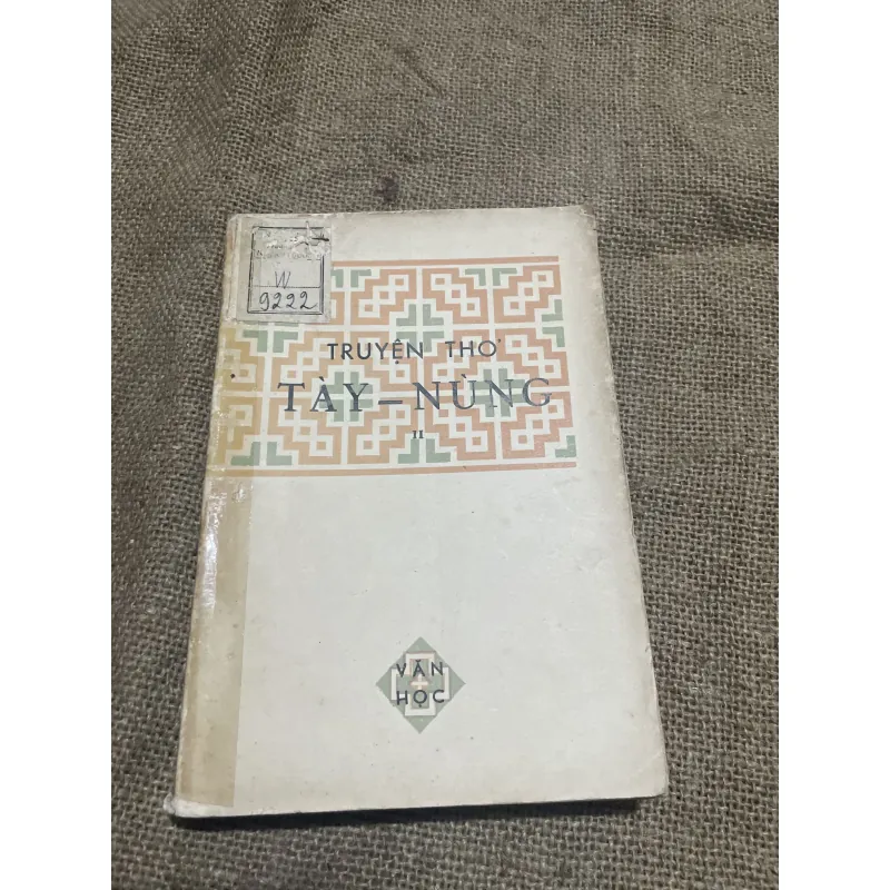 Truyện thơ Tày Nùng - 1964 747277