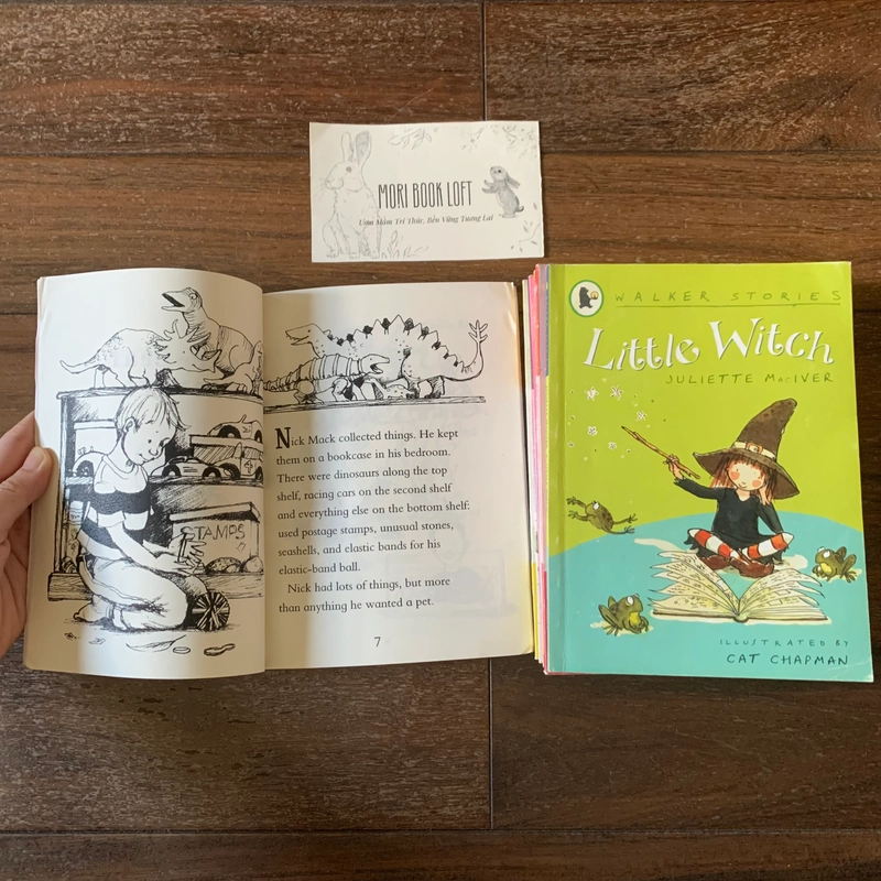 Combo 11 cuốn chapter book của Walker Stories, Used, trình độ đọc A1 498438