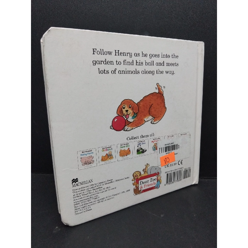 Henry's ball mới 80% ố bẩn HCM2809 Rob Campbell NGOẠI VĂN 917340