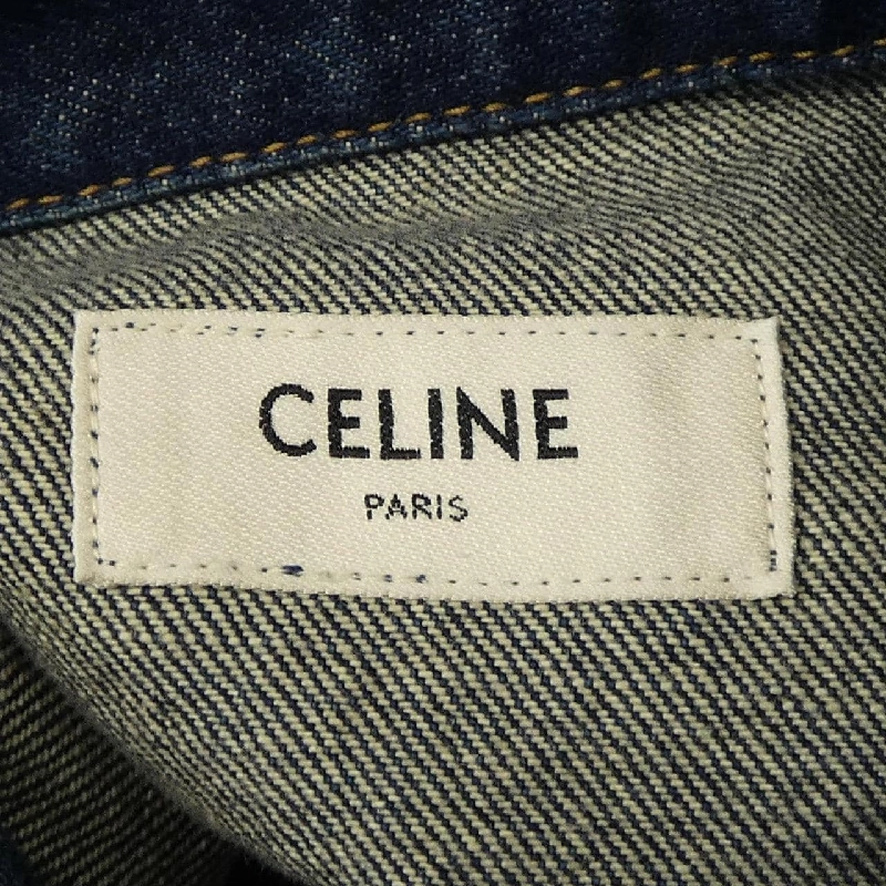 【Mã giảm giá】Áo khoác denim CELINE 636423