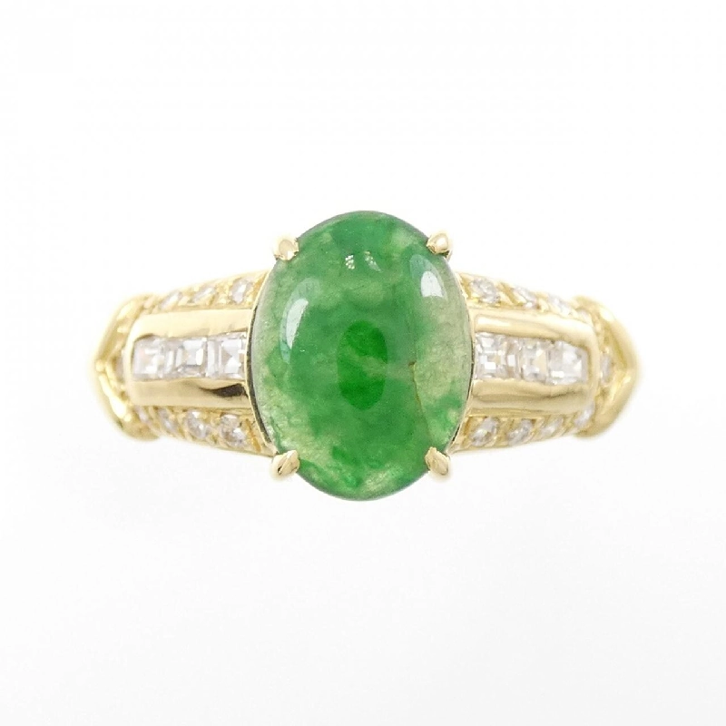 Nhẫn Ngọc Bích K18YG 1.15CT 666879