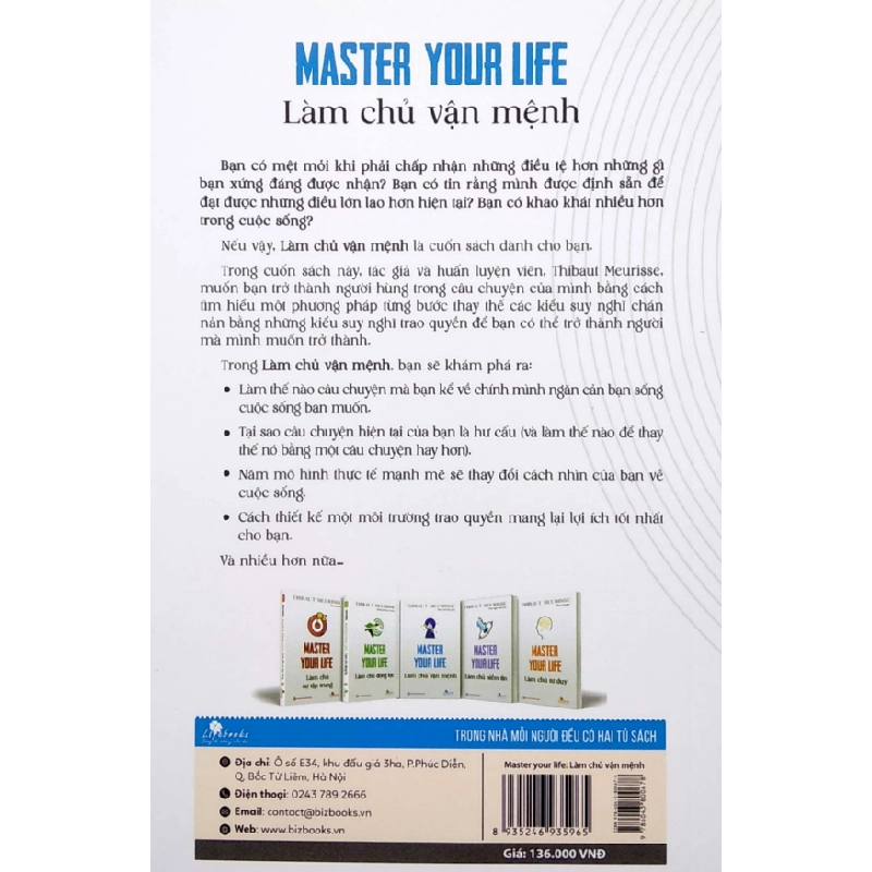 Master Your Life - Làm Chủ Vận Mệnh - Thibaut Meurisse 287761