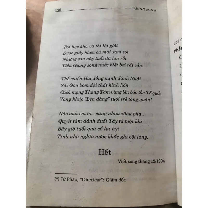 Chuyện tình trong chiến khu - Lương Minh 1012891