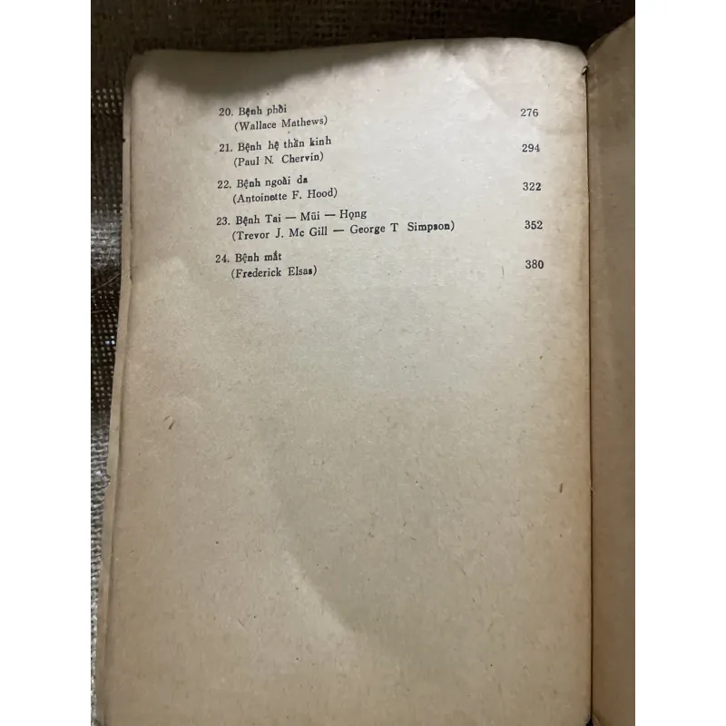 Sổ tay điều trị y khoa tập 2 -JOHN W. GRAEF MD. và THOMAS E. CONE. Jr. M.D 800380