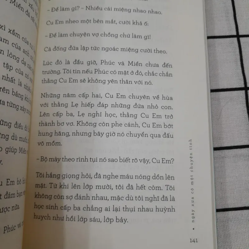 Nguyễn Nhật Ánh. Ngày Xưa Có Một Chuyện Tình. In lần 8. 960821
