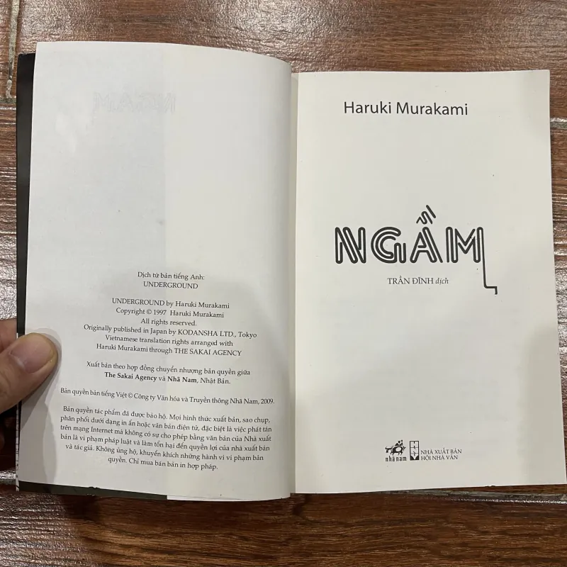 Ngầm - Haruki Murakami (6) 765658