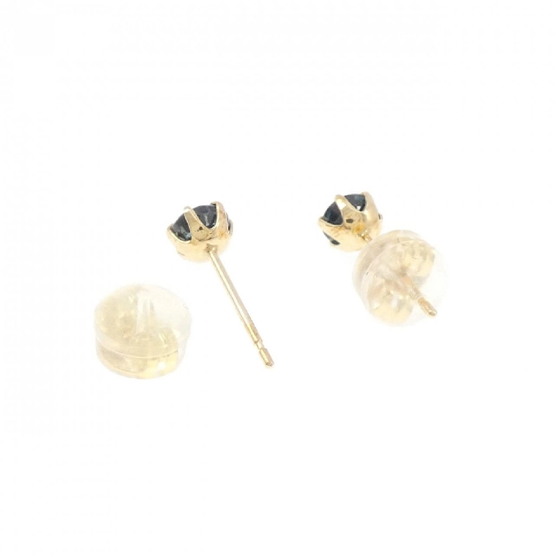 K18YG Bông tai Sapphire - Hàng hiệu Chính hãng 868776