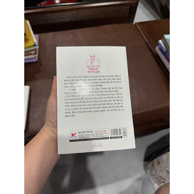 Một Phút Với Philip Kotler – 77 Chiến Lược Marketing Thu Hút Khách Hàng- K5 1032773