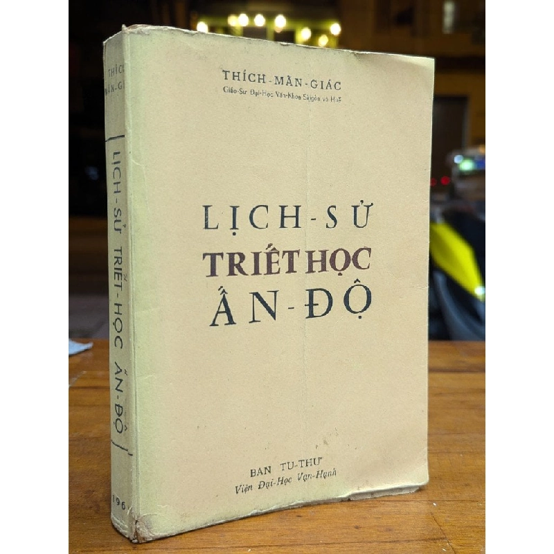 LỊCH SỬ TRIẾT HỌC ẤN ĐỘ - THÍCH MÃN GIÁC 272196