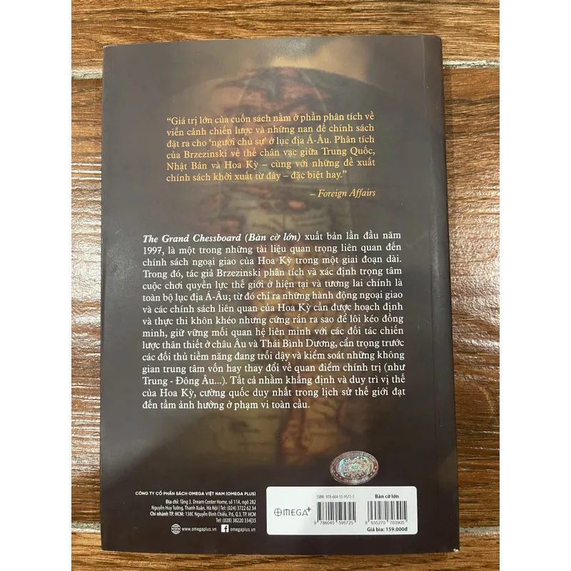 Bàn Cờ Lớn - Zbigniew Brzezinski (k3) 603733