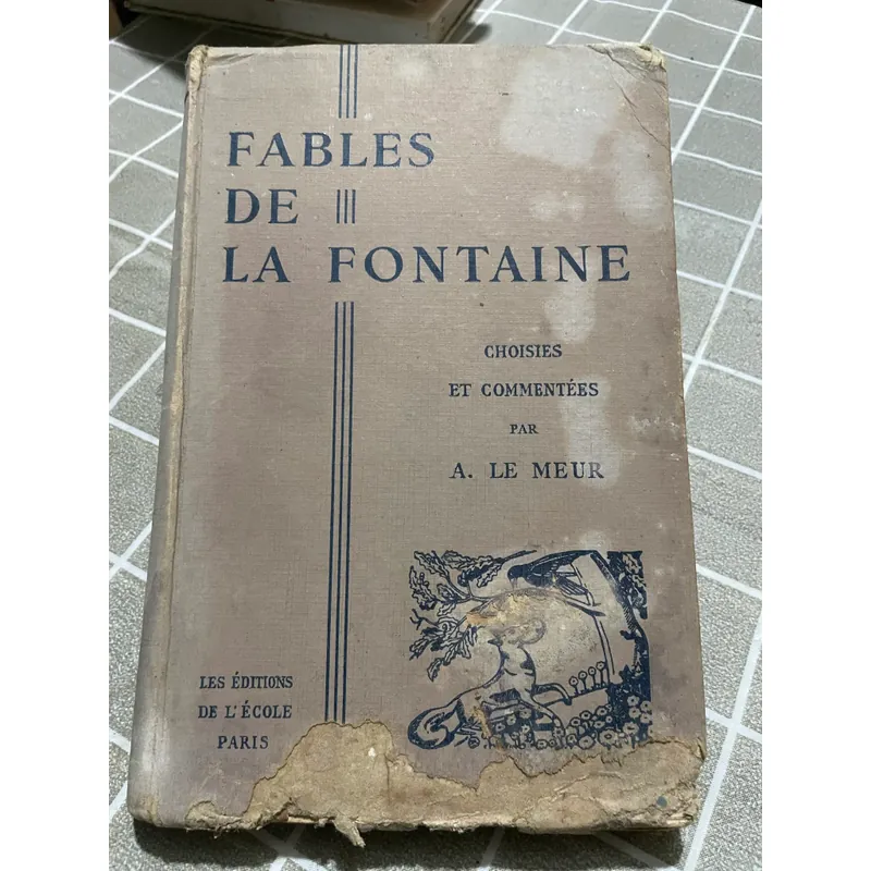 Ngụ ngôn La Fontaine , tiếng Pháp 559339