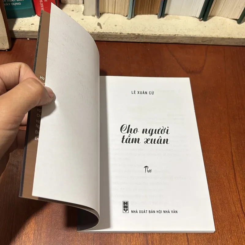 [Chữ Ký Tác Giả] - II Thơ: Cho Người Tầm Xuân - Lê Xuân Cừ - 2018 722513