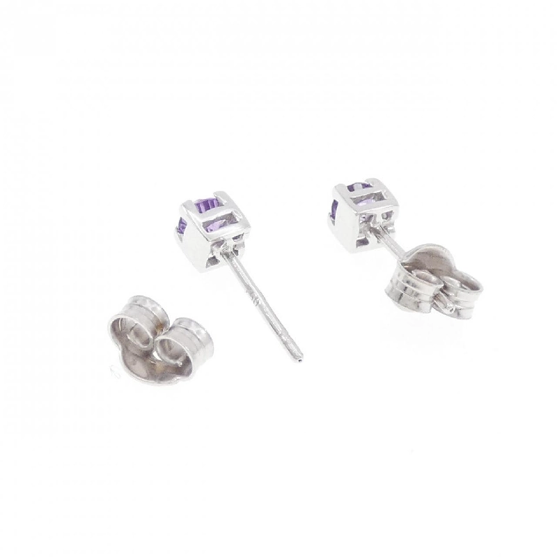 Bông tai Amethyst 750WG - Hàng hiệu Authentic 876324