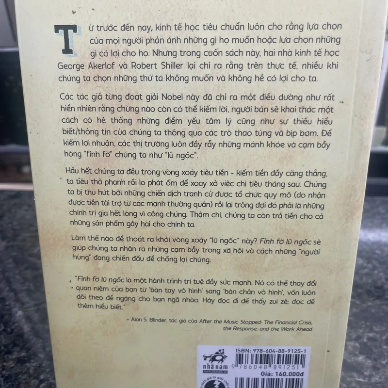 Fỉnh fờ lũ ngốc George A. Akerlof và Shiller 737804