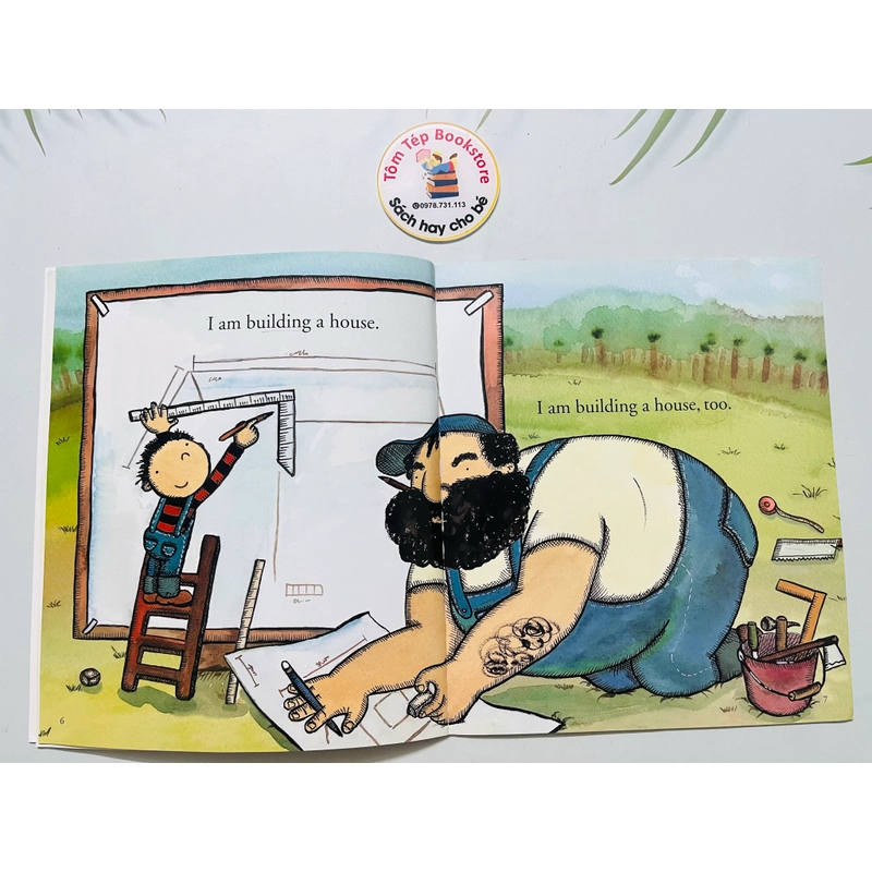 Set sách tranh ít chữ cho bé làm quen tiếng Anh 552692