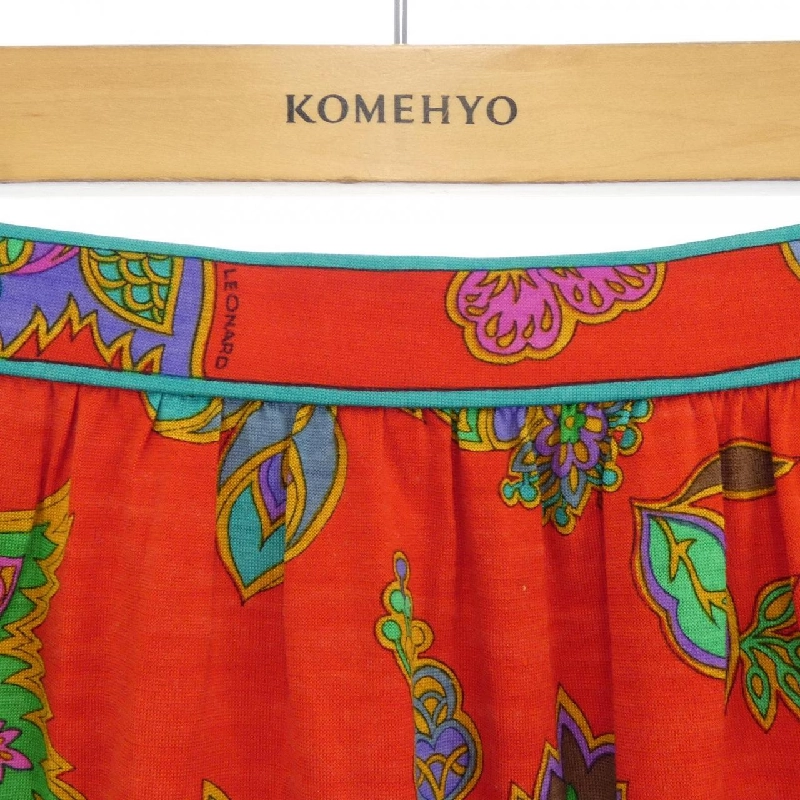 【Mã giảm giá】【Cổ điển】Thời trang Leonar LEONARD FASHION Váy 656141