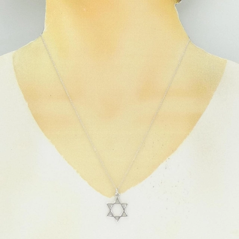 Dây chuyền Tiffany Star of David - Hàng hiệu Authentic 841445