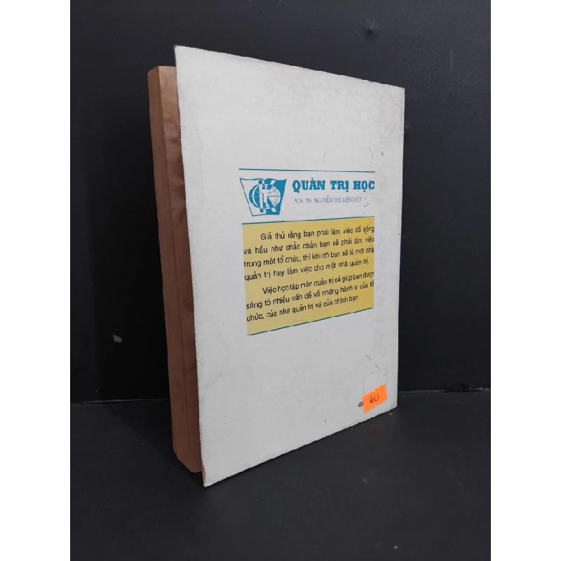 [Phiên Chợ Sách Cũ] Quản trị học Management note với gạch chân bút chì nhiều 2003 2303 428975