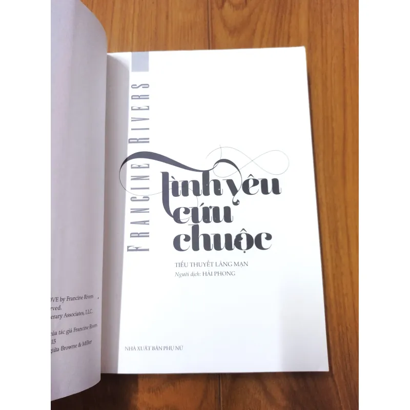 Sách: Tình yêu cứu chuộc - TG: Francine Rivers 777203
