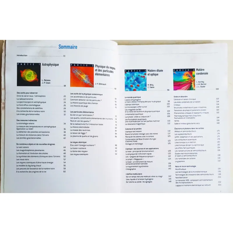 Panorama de la physique 🌻 588556