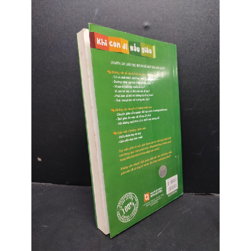 Khi con đi mẫu giáo mới 80% ố nhẹ 2013 HCM1406 Lý Diệu Nhi SÁCH MẸ VÀ BÉ 431112