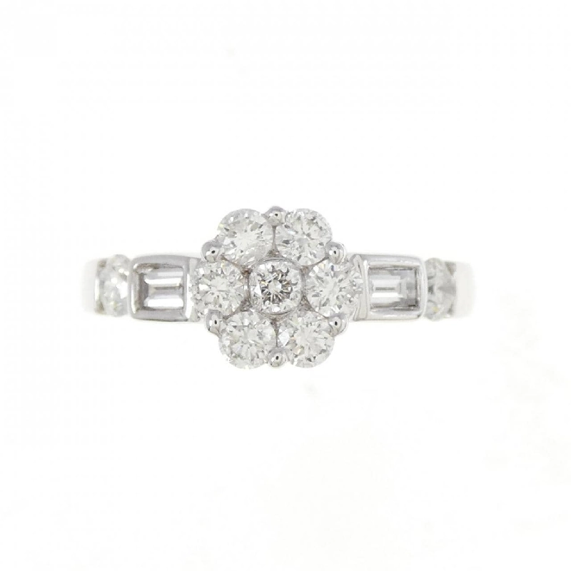 Nhẫn kim cương 750WG 0.80CT 672721