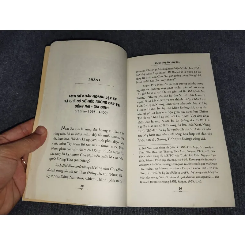 CHẾ ĐỘ CÔNG ĐIỀN CÔNG THỔ TRONG LỊCH SỬ KHẨN HOANG LẬP ẤP Ở NAM KỲ LỤC TỈNH 993149