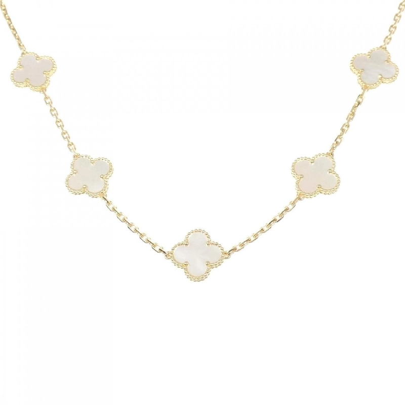 Vòng cổ Van Cleef & Arpels Vintage Alhambra 10 Motif - Hàng hiệu Authentic 840420