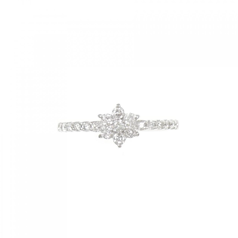 Nhẫn kim cương K18WG hoa 0.40CT 667528