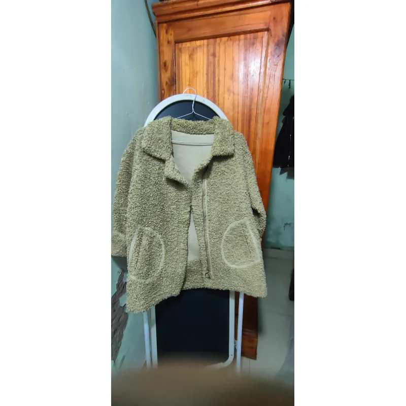 Áo khoác cadigan lông cừu 790808