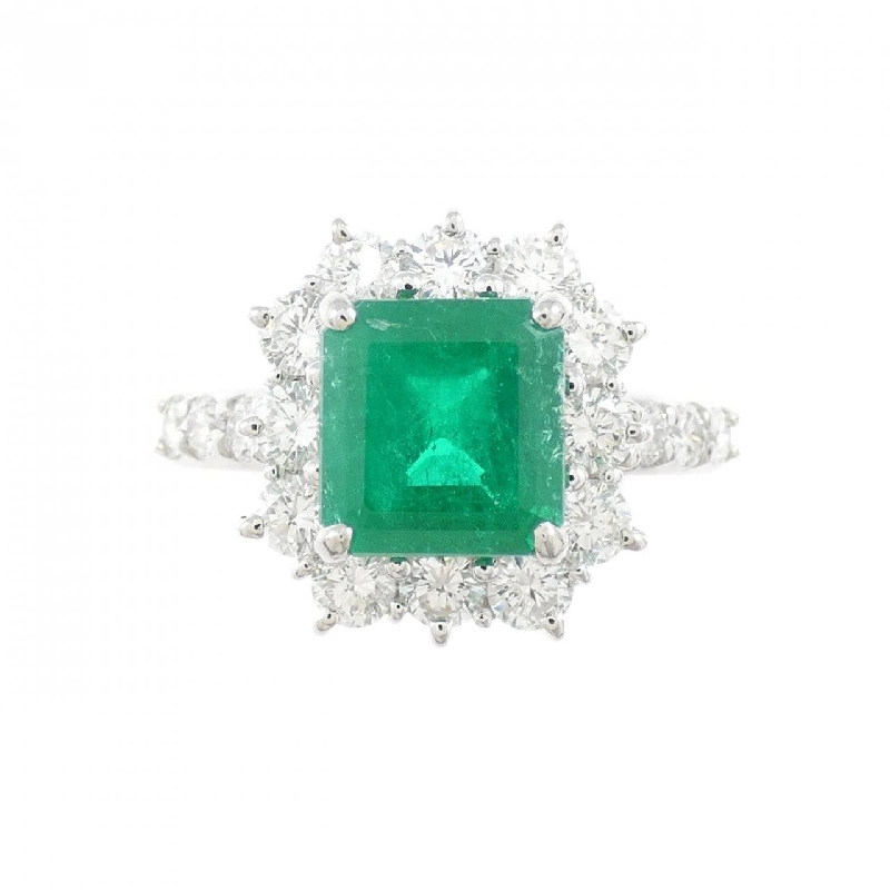 Nhẫn Emerald PT900 1.41CT - Hàng hiệu Chính hãng 853303