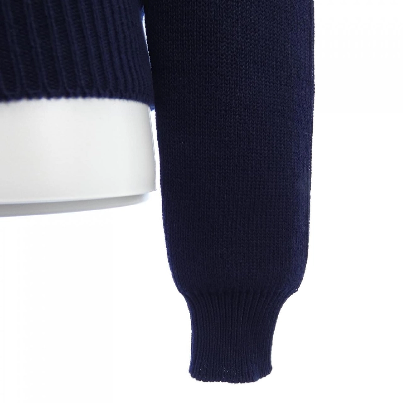 Áo len cổ thuyền cotton PRADA 627048