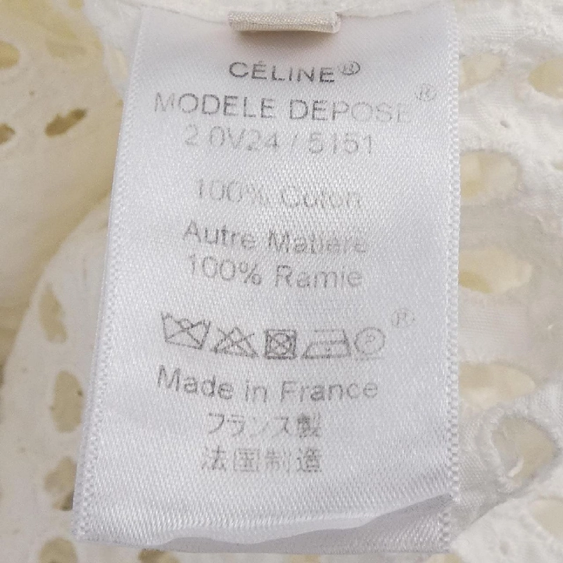 セリーヌ CELINE 2 0V24/5151 S／S áo sơ mi - Hàng hiệu Authentic 825067