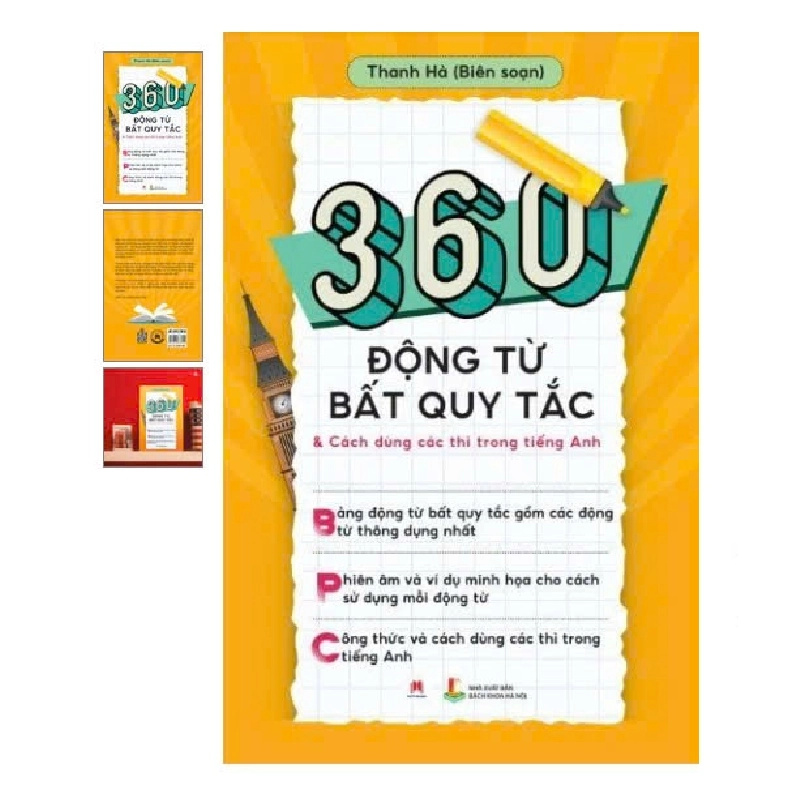 360 động từ bất quy tắc & cách dùng các thì trong tiếng Anh (HH 30k) Mới 100% HCM.PO Độc quyền - Ngoại ngữ 345592