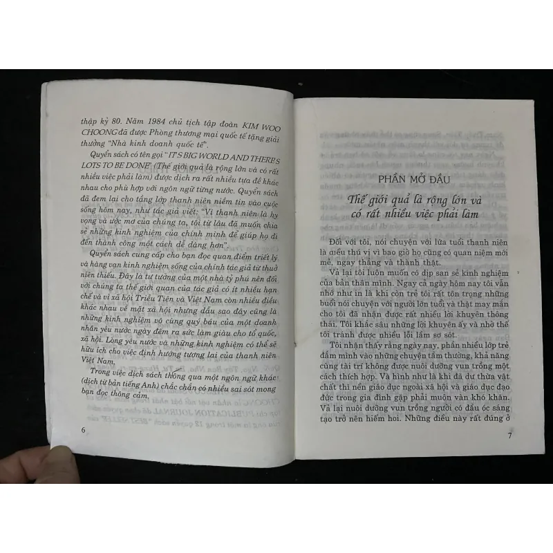 Thế giới quả là rộng lớn và có rất nhiều việc phải làm-Kim Woo Choong 1029087