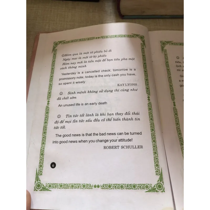 Danh ngôn Song ngữ Anh Việt 1000222