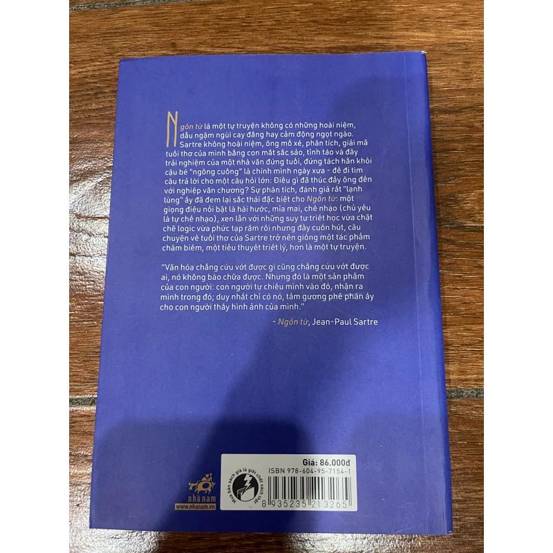 Ngôn từ - Jean Paul Sartre (k1) 509564
