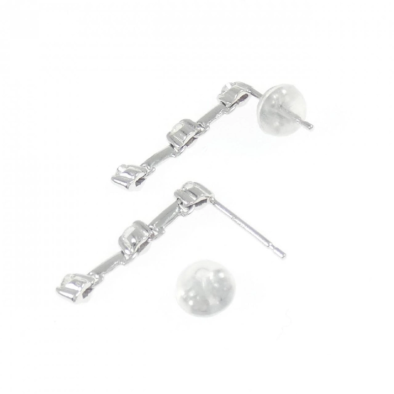 K18WG Bông tai kim cương 0.2CT - Hàng hiệu Chính hãng 863862