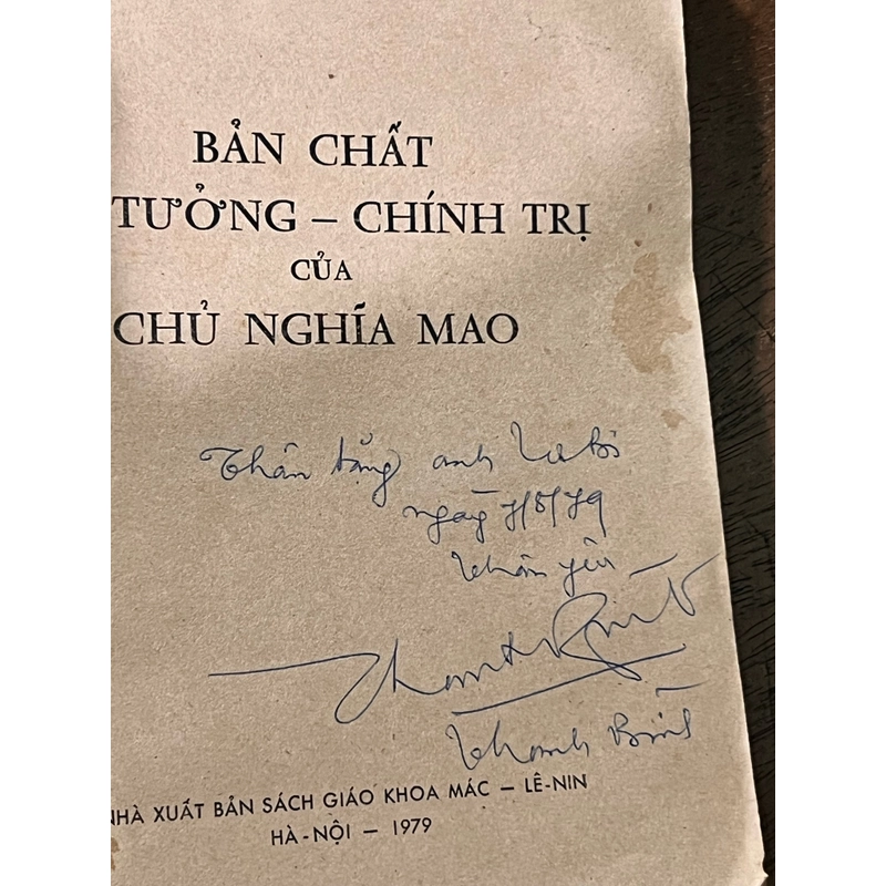 Bản chất tư tưởng - Chính Trị của chủ nghĩa Mao - 1979  394068