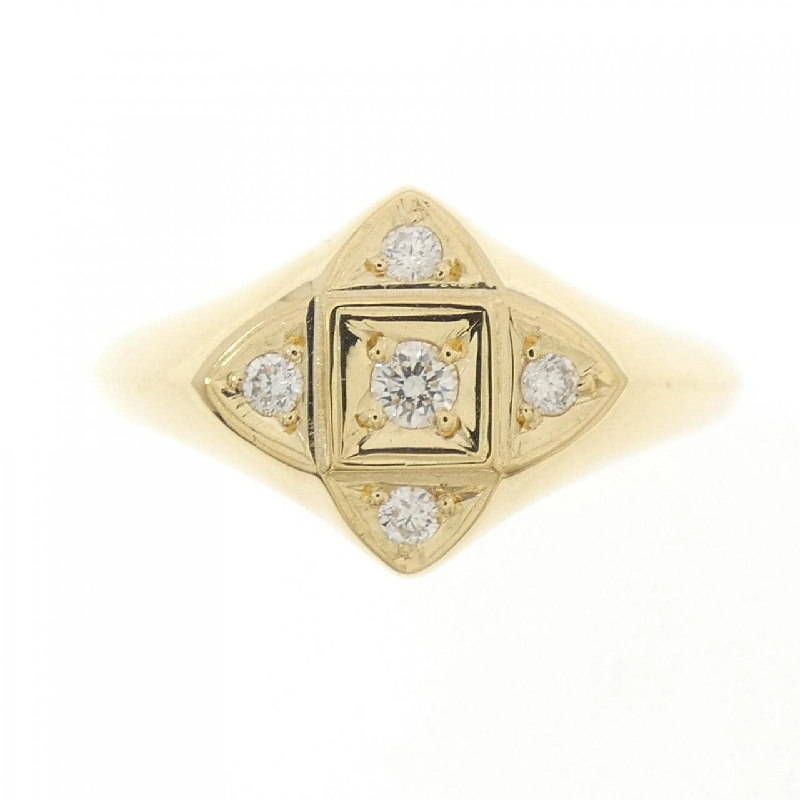 Nhẫn kim cương K18YG 0.13CT - Hàng hiệu Chính hãng 851265