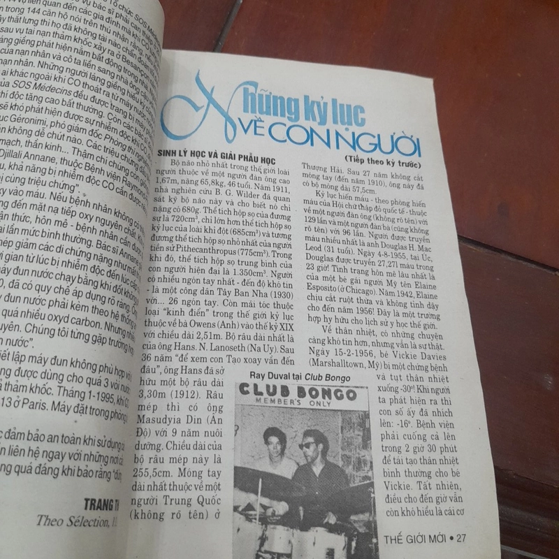 THẾ GIỚI MỚI số 212 ngày 25.11.1996 447213